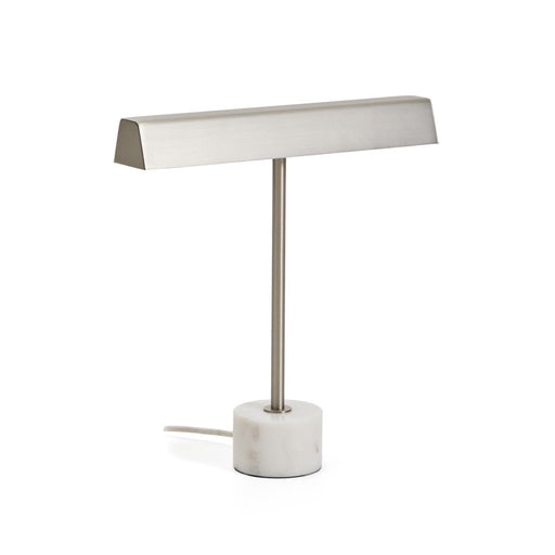 Kave Home Tafellamp Lynor Marmer en metaal - Wit