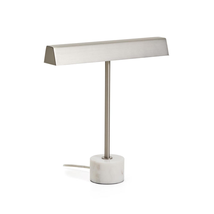 Kave Home Tafellamp Lynor Marmer en metaal - Wit