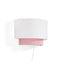 Kave Home Wandlamp Bianella Rib Velvet - Roze