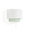 Kave Home Wandlamp Bianella Rib Velvet - Turquoise
