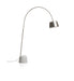 Kave Home Booglamp Arnolia Staal en marmer - Wit