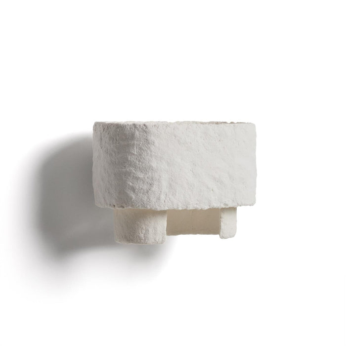 Kave Home Wandlamp Bedala Papier-maché - Wit