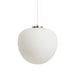 Kave Home Hanglamp Ardali Glas, Ø40cm - Wit