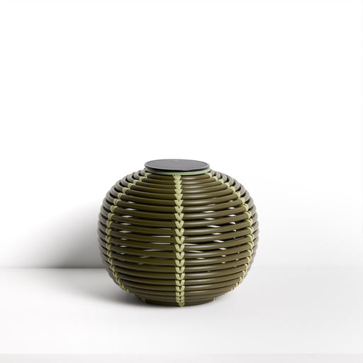 Kave Home Outdoor Tafellamp Garoina Op zonne-energie, 25cm - Groen - ThatLyfeStyle
