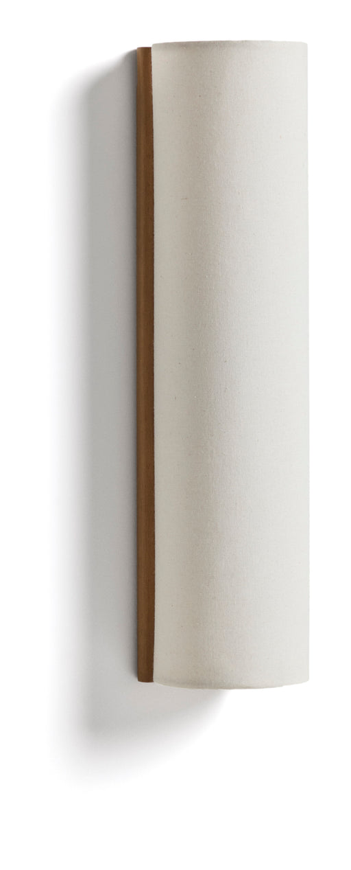 Kave Home Wandlamp Umbran 2-lamps, Linnen - Beige/Lichtbruin