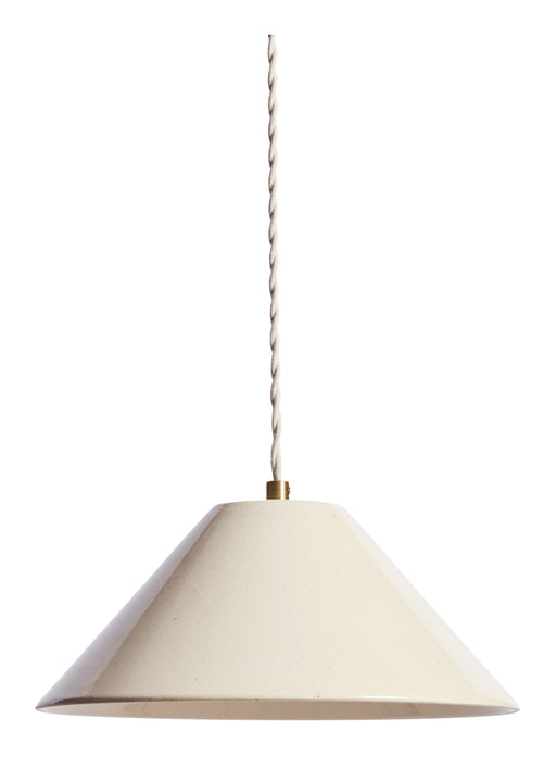 Kave Home Plafondlamp Ceren Keramiek, Ø29cm - Beige