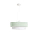Kave Home Hanglamp Bianella Rib Velvet - Turquoise