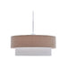Kave Home Lampenkap Bianella Rib Velvet - Beige