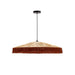 Kave Home Hanglamp Pollensa Raffia, 75cm - Bruin