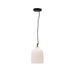 Kave Home Hanglamp Shenli Albast, 15cm - Wit