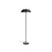 Kave Home Vloerlamp Sayra Marmer en metaal, 153cm - Zwart
