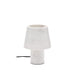 Kave Home Tafellamp Alaro Marmer, 27cm hoog - Wit