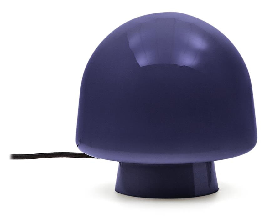 Kave Home Tafellamp Reig Glas, 20cm - Blauw