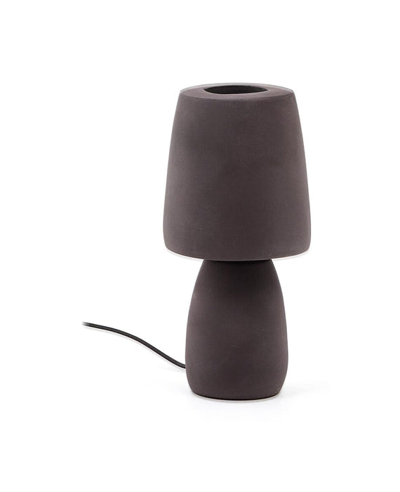 Kave Home Tafellamp Tandy Terracotta, 30cm - Bruin