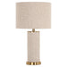 Richmond Tafellamp Joline Linnen (incl. kap), 60cm - Beige