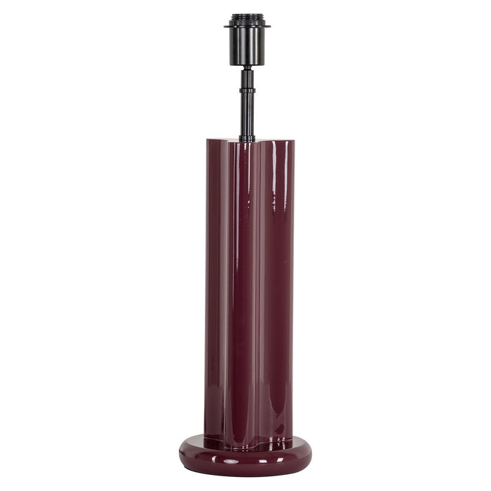 Richmond Tafellamp Alina 55cm - Burgundy (excl. kap)