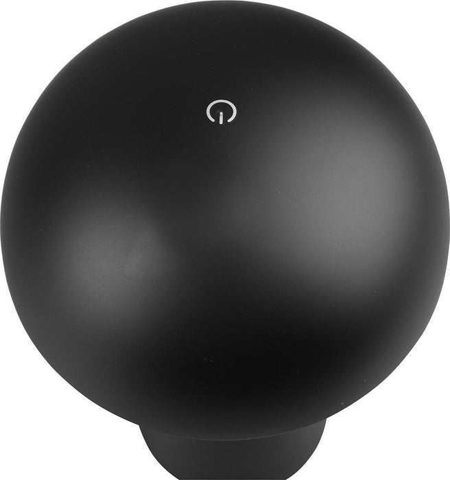 LED Tafellamp - Torna Lenio USB Oplaadbaar Mat Zwart