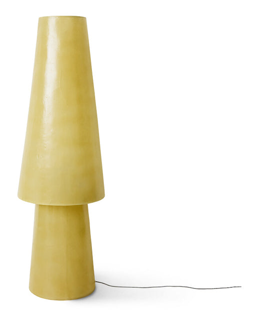 HKliving Vloerlamp Glassfiber 160cm - Zachtgroen