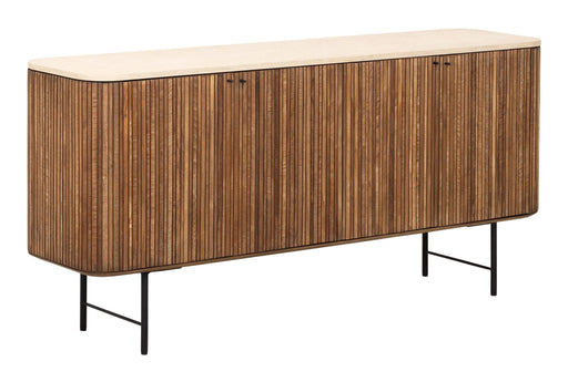 DTP Home TV-meubel Lagoon Teakhout & Mortex, 180cm - Bruin