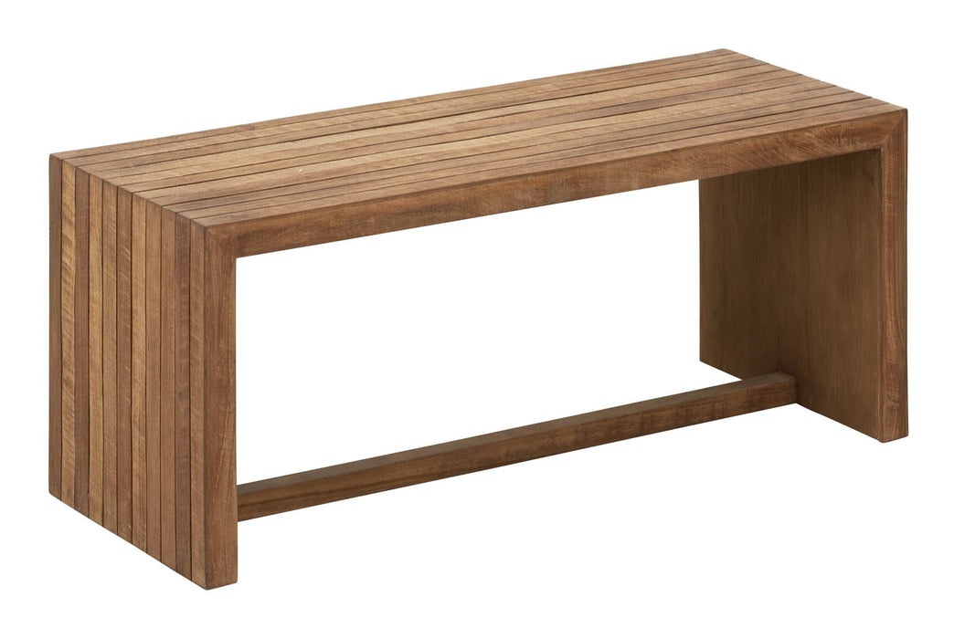 DTP Home Bijzettafel Lagoon Teakhout, 95 x 38cm - Naturel