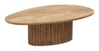 DTP Home Organische Salontafel Lagoon Teakhout, 120 x 35cm - Naturel