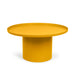 Kave Home Ronde Salontafel Fleksa 72cm - Mosterdgeel