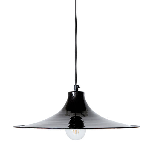 HKliving Hanglamp Pavilion Ø37cm - Zwart