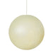 HKliving Hanglamp Glassfibre Glasvezel, Ø60cm - Wit