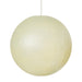 HKliving Hanglamp Glassfibre Glasvezel, Ø80cm - Ecru