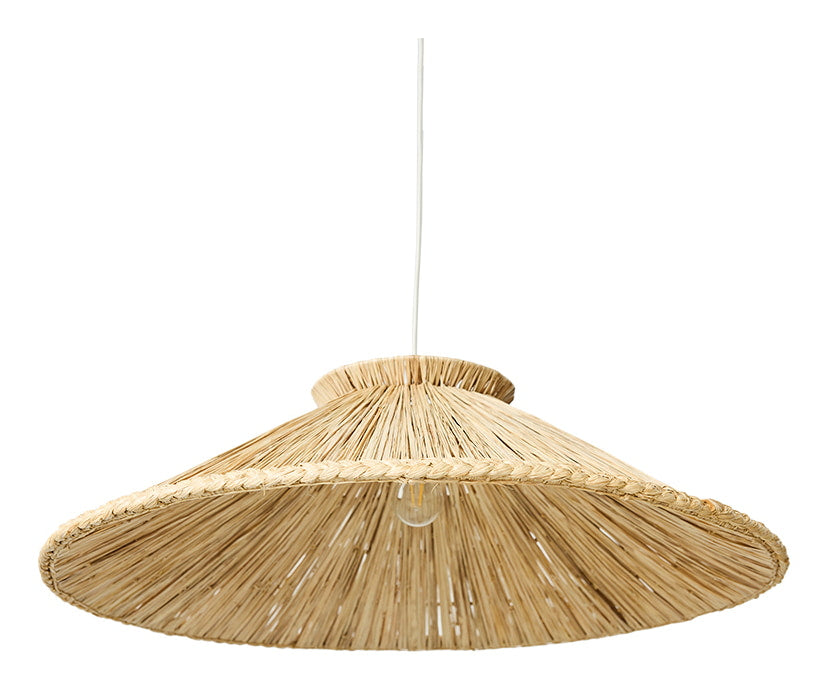 HKliving Hanglamp Raffia Ø82cm - Naturel