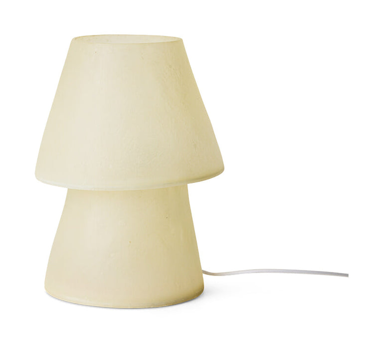 HKLIVING Tafellamp Glassfiber 35cm - Off White