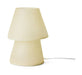 HKLIVING Tafellamp Glassfiber 35cm - Off White