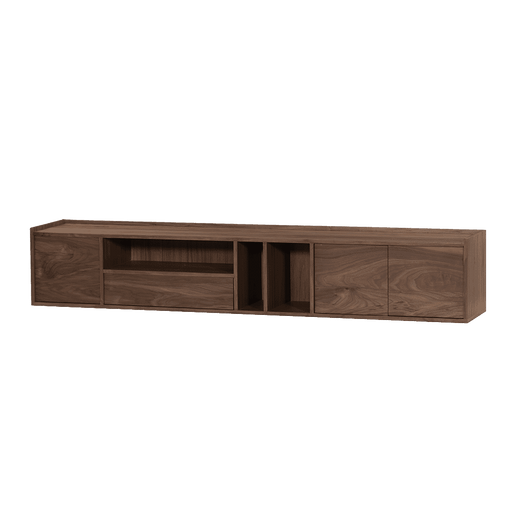 Tower Living Zwevend TV-Meubel Levanto Walnoot, 210cm