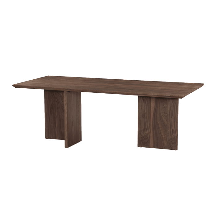 Tower Living Eettafel Levanto Walnoot, 200 x 100 cm - Bruin