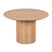 Lewis & Loft Lynn Ronde Eettafel Ø 120 cm - FSC®-gecertificeerd mangohout - Naturel