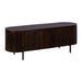 Lewis & Loft TV meubel Lena - FSC®-gecertificeerd mangohout® - Walnoot bruin