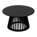 Lewis & Loft Salontafel Levi - FSC® mangohout - Rond 70 - Zwart