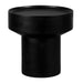 Lewis & Loft Bijzettafel Luus - Rond - FSC® mangohout - Rond ⌀50 - Zwart
