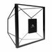 QUVIO Fotolijst - 6,5 x 15 x 15 cm - Hexagon - Zwart