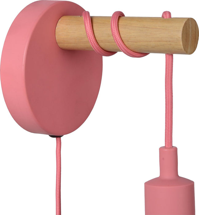 Lucide POLA - Wandlamp Kinderkamer Roze
