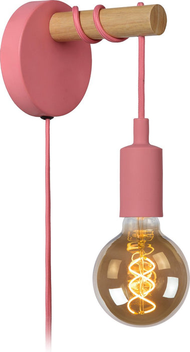 Lucide POLA - Wandlamp Kinderkamer Roze