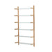 Kave Home Wandrek Sitra Eikenhout en glas, 202 x 110cm - Naturel