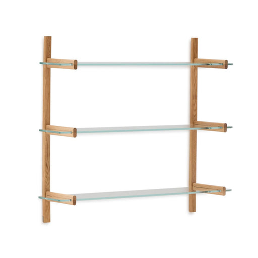 Kave Home Wandrek Sitra Eikenhout en glas, 98 x 110cm - Naturel - ThatLyfeStyle