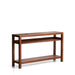 Kave Home Sidetable Norani Acaciahout, 140cm - Bruin