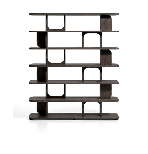 Kave Home Wandkast Aduma Eiken, 187 x 160cm - Donkerbruin