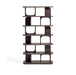 Kave Home Wandkast Aduma Eiken, 187 x 100cm - Donkerbruin