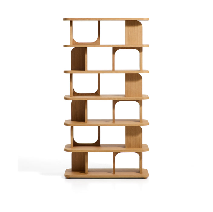 Kave Home Wandkast Aduma Eiken, 187 x 100cm - Naturel