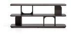 Kave Home Dressoir Aduma Eiken, 160 x 65cm - Donkerbruin