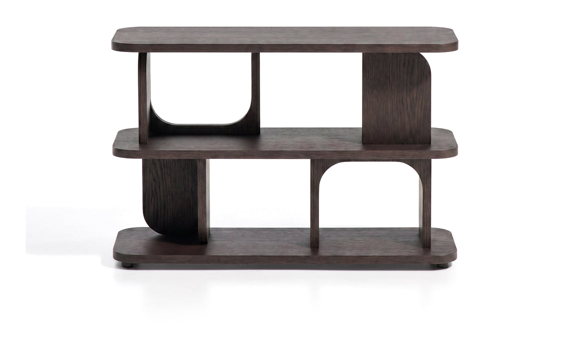 Kave Home Dressoir Aduma Eiken, 100 x 65cm - Donkerbruin