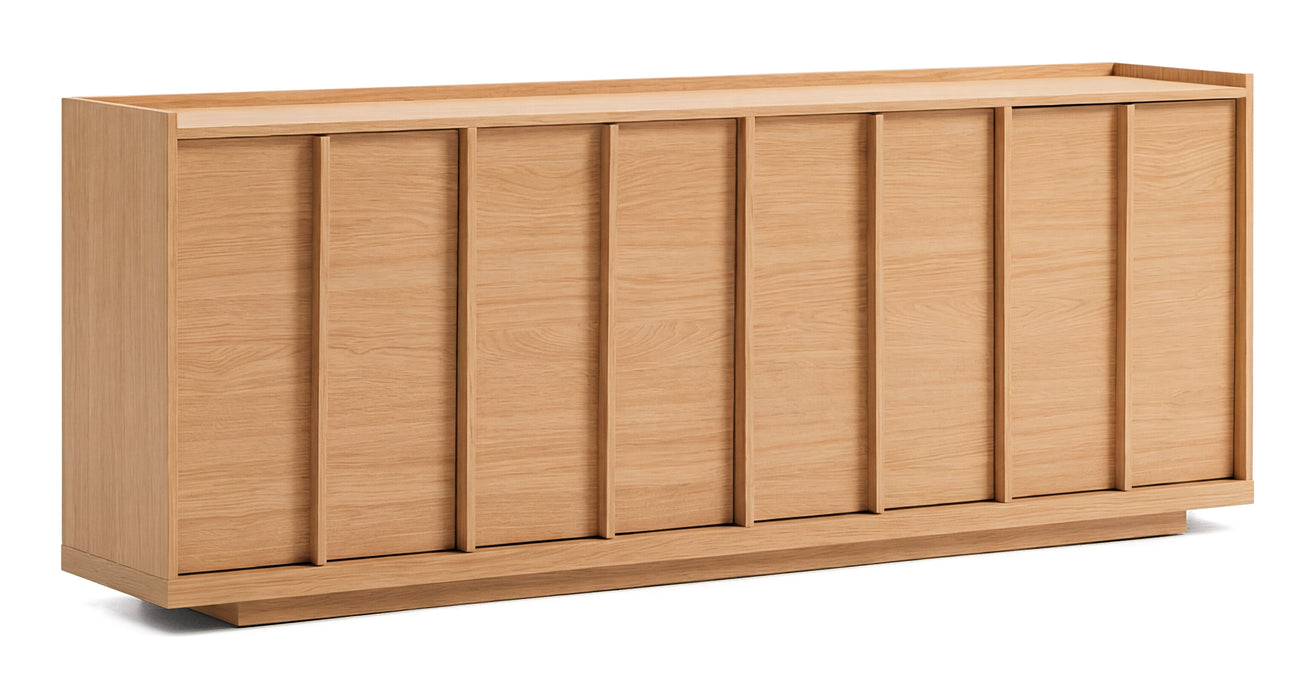 Kave Home Dressoir Onix Eiken, 200 x 80cm - Naturel